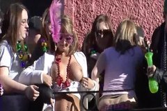Unexpected boobie trap at the festival
